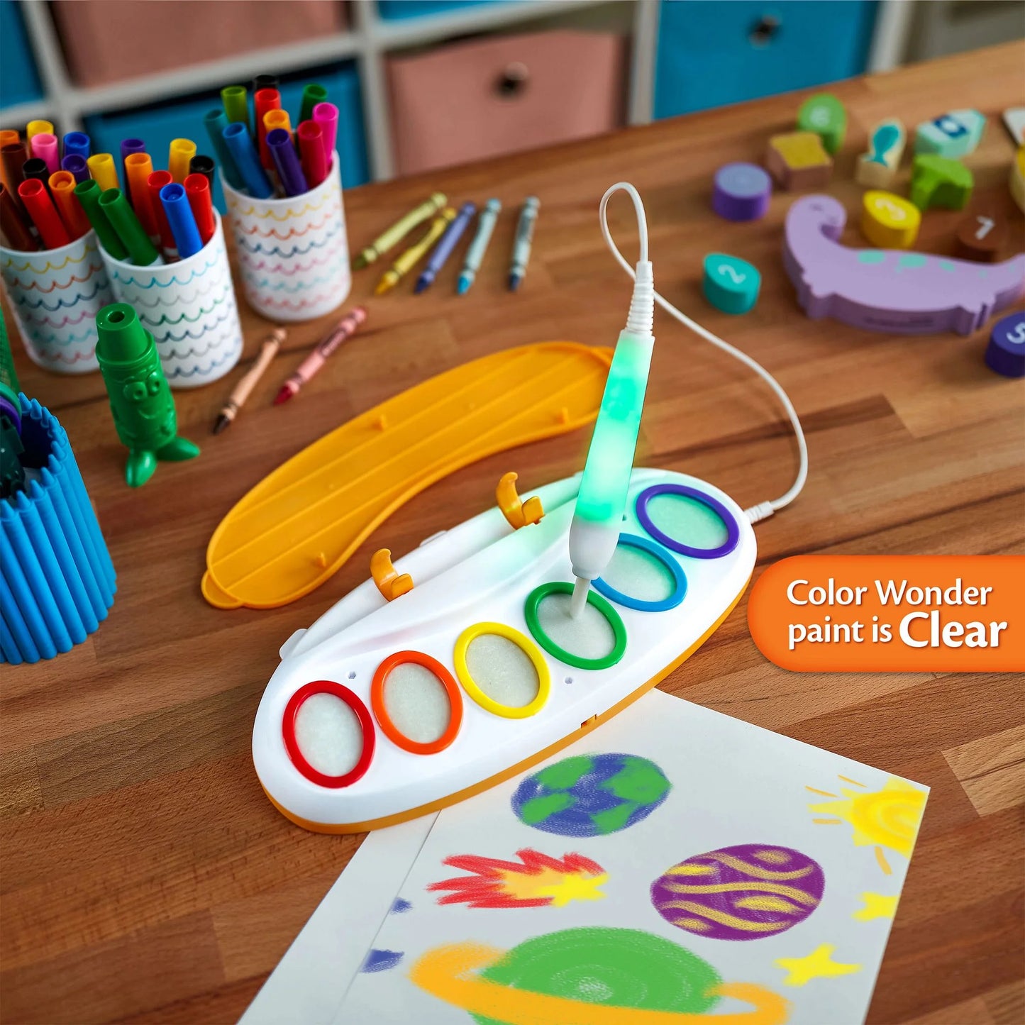 Mess Free Kids Painting Set, Preschool Supplies, Toddler Activities, Educational Toys, Gifts for Ages 3 & Up
